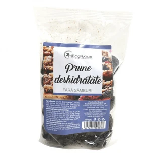 Dried plums without pits, 250 g, Econatur