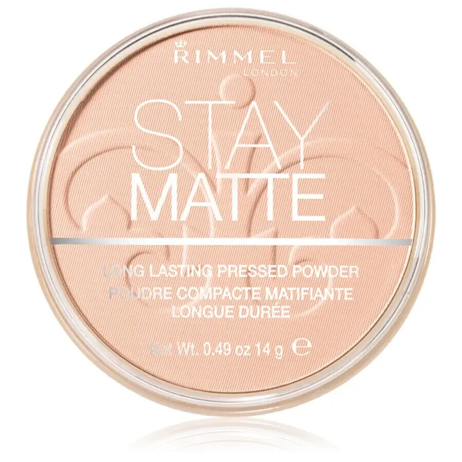 Winkel op Blijf Mat Compact Poeder 002, 14 g, Rimmel Londen Blijf Mat Compact Poeder 002, 14 g, Rimmel Londen