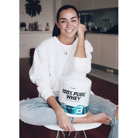 100% Pure Whey Cheesecake Proteína en Polvo con Frambuesa, 2270g, Biotech USA