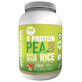 Polvere di proteine ​​vegetali al cioccolato V-Protein, 1 kg, Gold Nutrition