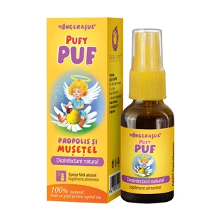Spray à la propolis et à la camomille PufyPUF, 20 ml, Dacia Plant