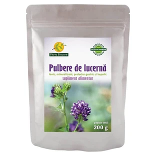Alfalfa powder, 200 g, Phyto Biocare