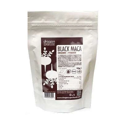 Black maca powder eco, 100 g, Dragon Superfoods