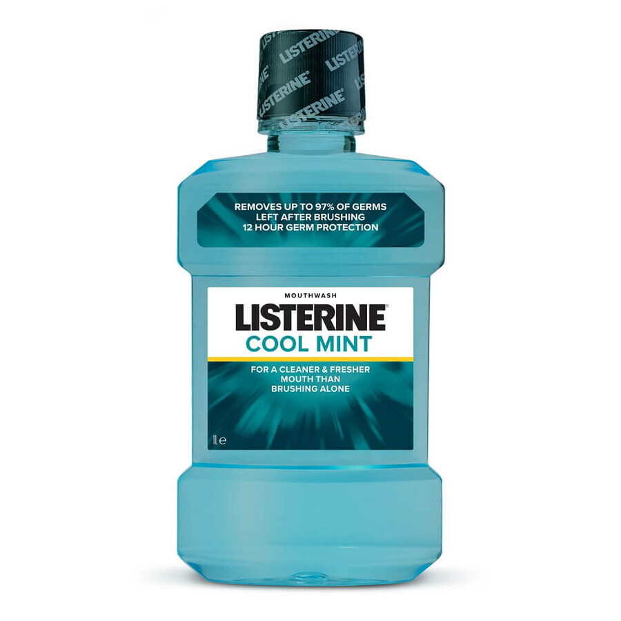 Cool Mint mouthwash, 1000 ml, Listerine