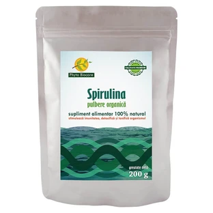 Spirulina-Pulver, 200 g, Phyto Biocare