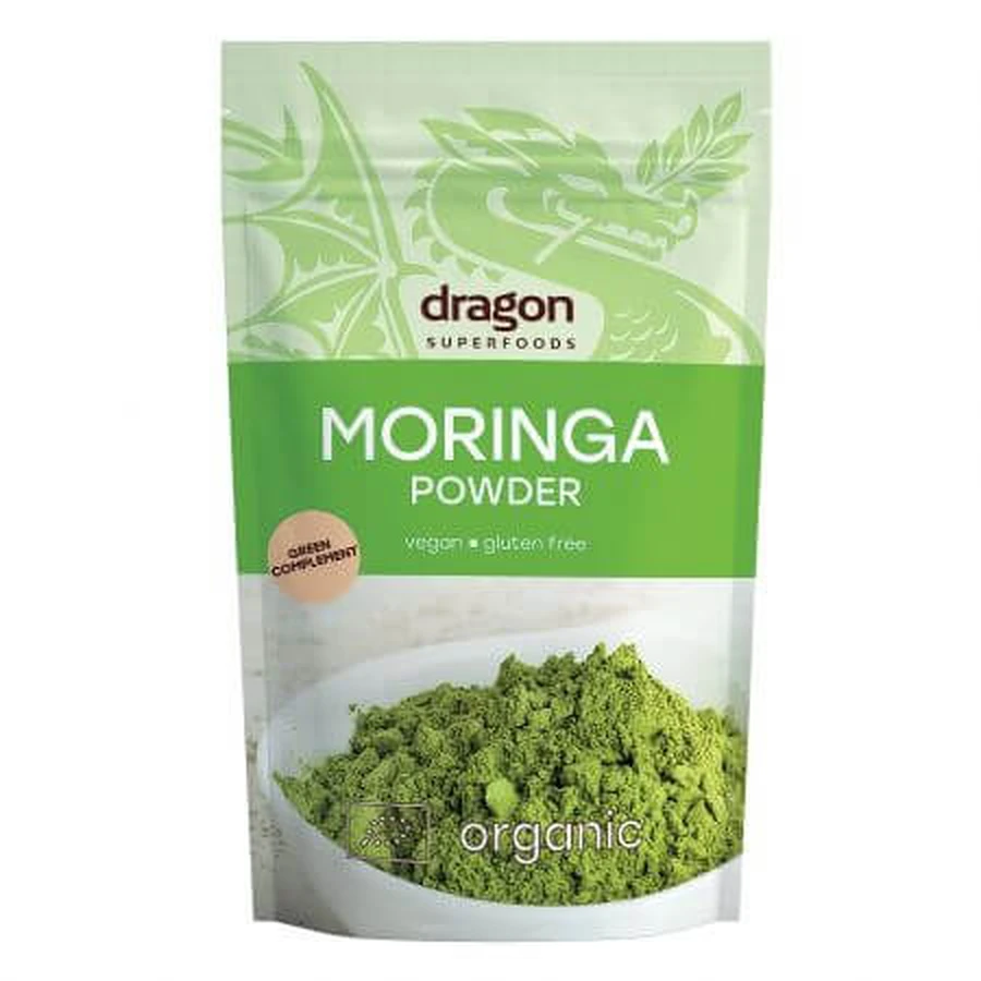 Moringa eco powder, 200 g, Dragon Superfoods