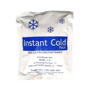 Bolsa de hielo instantánea, 16x13 cm, Bolsa
