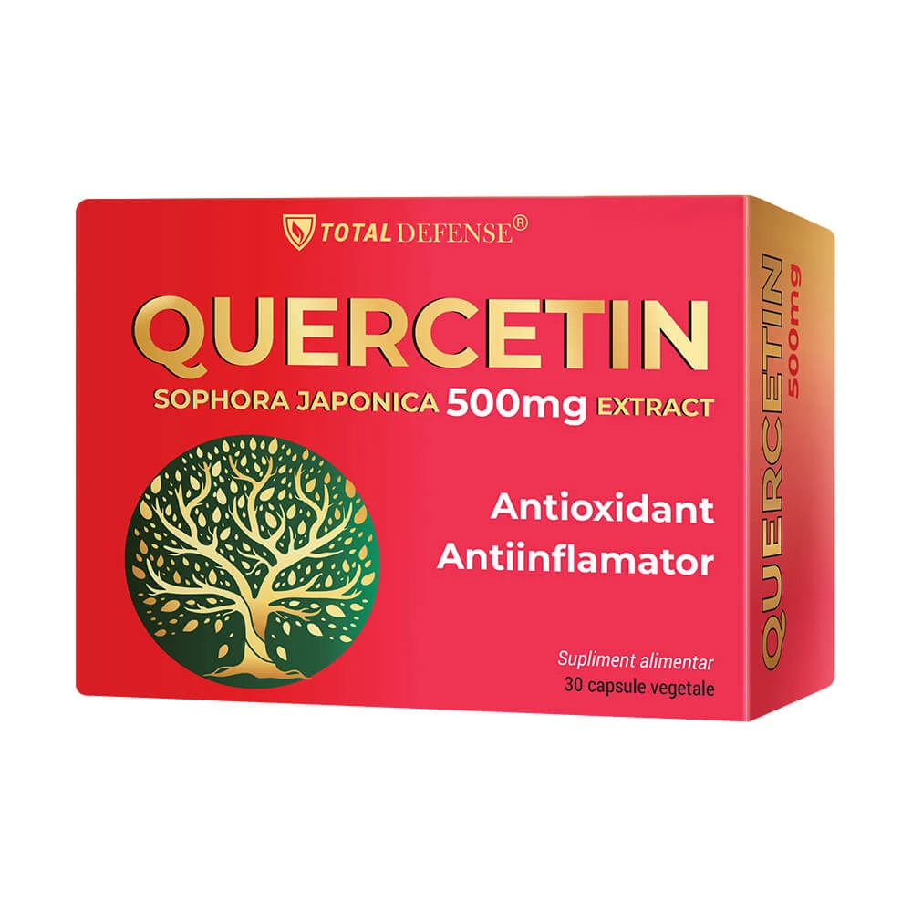 Quercetin 500 mg, 30 capsules, Cosmopharm