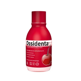 Mondwater met kersen- en muntsmaak Ossidenta, 250 ml, Biofarm