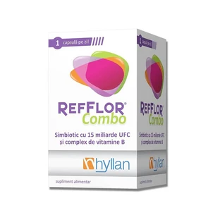 Refflor Combo, 10 cápsulas, Hyllan