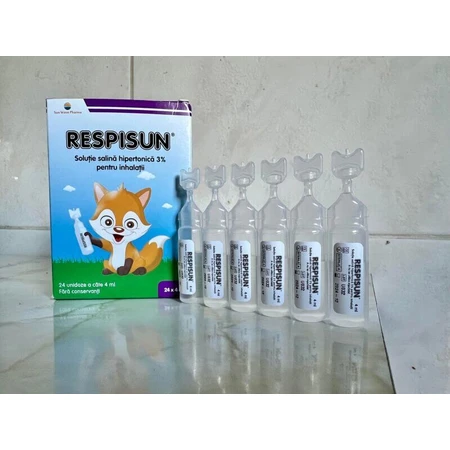 Respisun hypertone Kochsalzlösung 3 %, 24 Dosen, Sun Wave Pharma