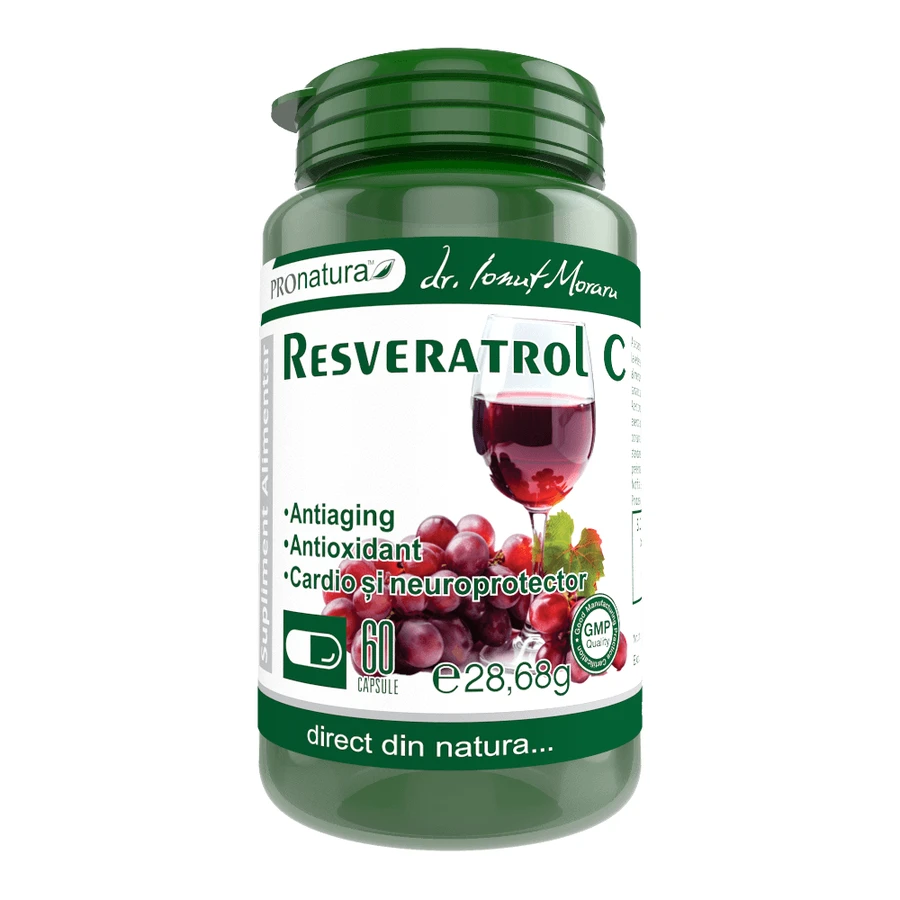 Resveratrol C, 60 Kapseln, Pro Natura