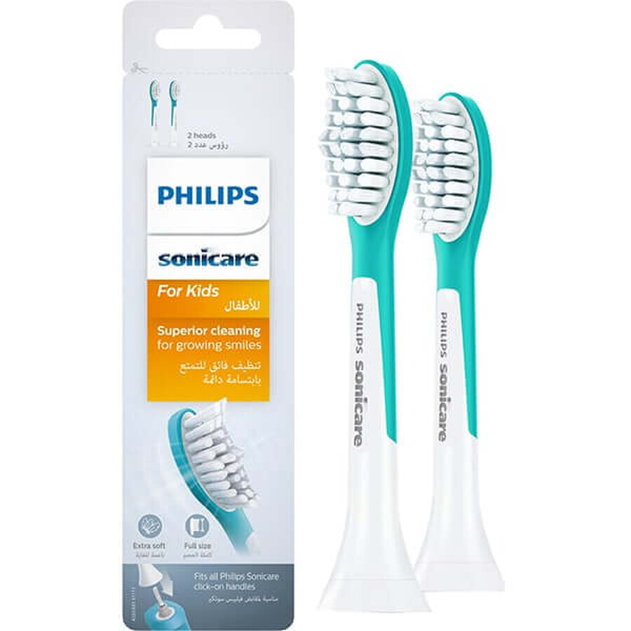 Acquista Philips For Kids Testine Compatte Per Spazzolino Sonic 7 Anni+ Pezzi Philips For Kids Testine Compatte Per Spazzolino Sonic 7 Anni+ Pezzi