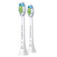 Electric toothbrush refills W2 Optimal White, 2 pcs, HX6062/10, Philips Sonicare