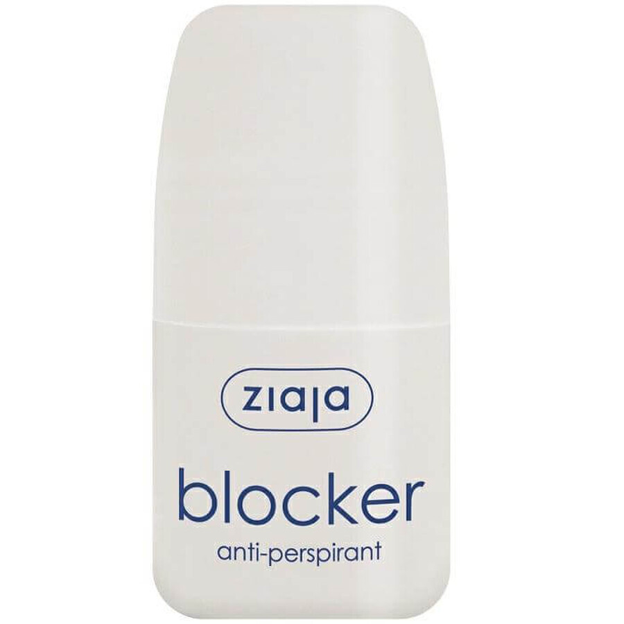 Antiperspirant roll-on with glycerine Bloker, 60 ml, Ziaja