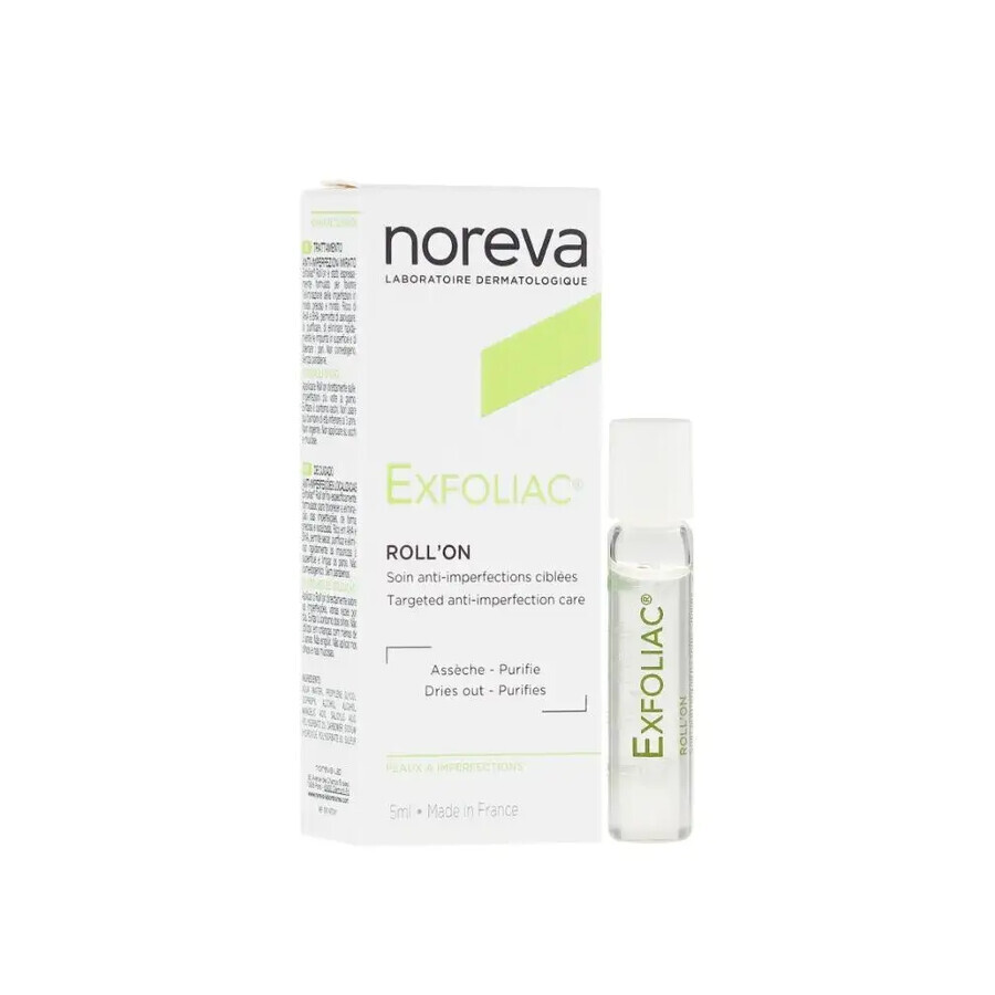 Buy Noreva Exfoliac Roll-on for anti-blemish spot care, 5 ml Noreva Exfoliac Roll-on for anti-blemish spot care, 5 ml