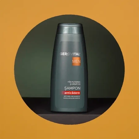 Gerovital Men Champú anticaída, 400 ml