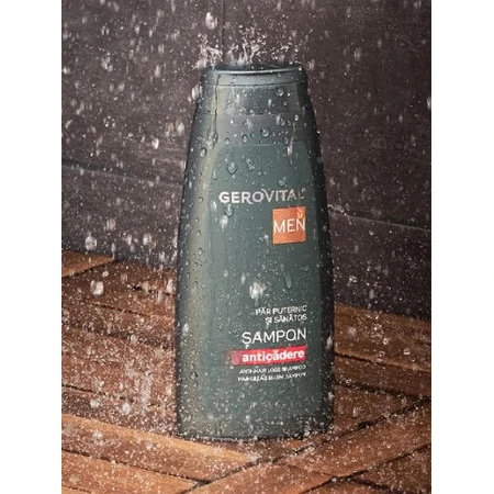 Gerovital Men Champú anticaída, 400 ml