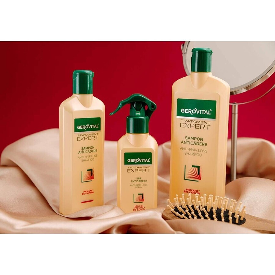 Gerovital Tratament Expert Champú anticaída, 250 ml, Farmec