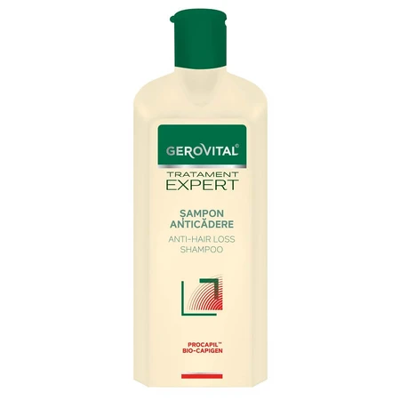 Gerovital Tratament Expert Champú anticaída, 250 ml