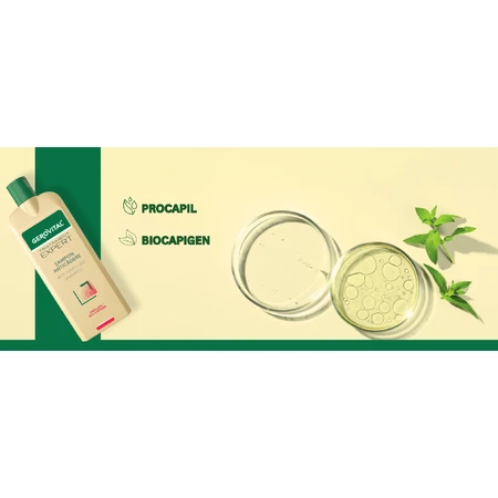 Gerovital Tratament Expert Champú anticaída, 400 ml