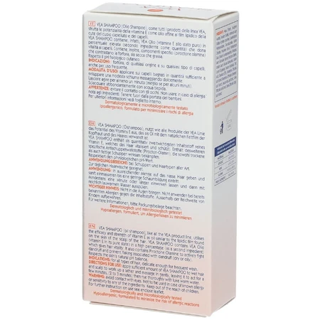 VEA Champú antipalúdico con zinc y vitamina E, 125 ml, Hulka