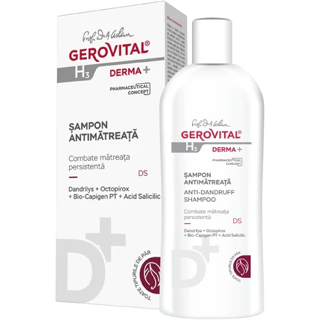 Gerovital H3 Derma+ Anti-Schuppen Shampoo, 200 ml, Farmec