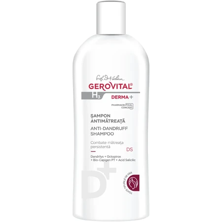 Gerovital H3 Derma+ Anti-Schuppen Shampoo, 200 ml, Farmec