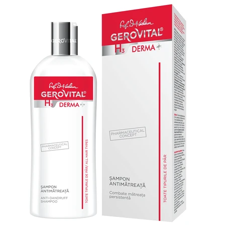 Gerovital H3 Derma+ Anti-Schuppen Shampoo, 200 ml, Farmec