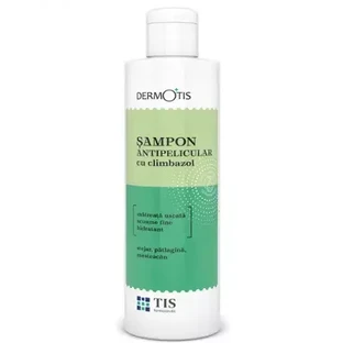 Champú anticaspa con climbazol, 120 ml, Tis Farmaceutic