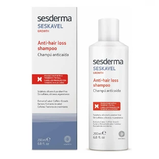 Sesderma Seskavel Champú contra la caída del cabello Crecimiento, 200 ml