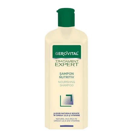 Gerovital Tratament Expert Champú nutritivo, 250 ml