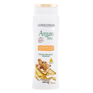 Pflegendes Restrukturierungsshampoo mit Kokosnuss und Avocadoöl Argan Line, 400 ml, Gerocossen