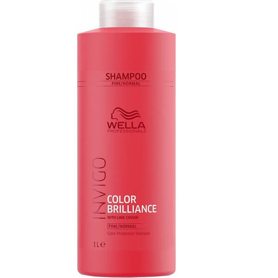 Wella Professionals Invigo Color Brilliance Shampoo per capelli colorati normali/fini, 1000 ml 