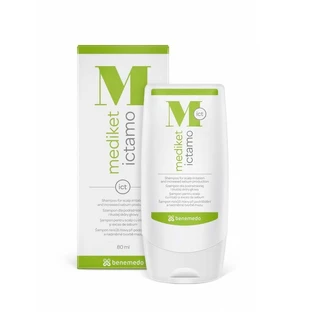 Benemedo Mediket Ictamo Shampoo for scalp with irritation and excess sebum, 80 ml
