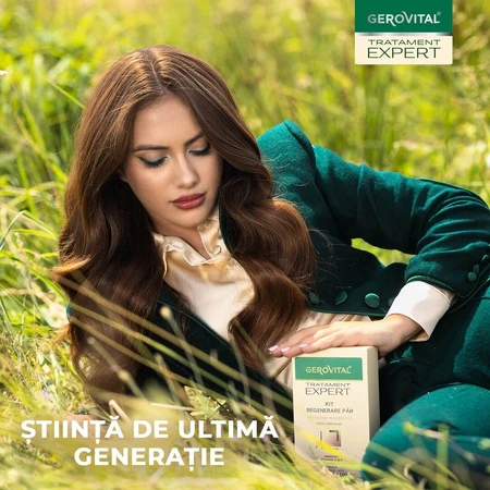 Regenererende shampoo met keratine Gerovital Expert Treatment, 250 ml, Farmec