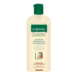 Gerovital Tratament Expert Regenererende Keratine Shampoo, 400 ml, Farmec