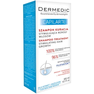 Dermedic Capilarte shampoo treatment for stimulating hair growth, 300 ml