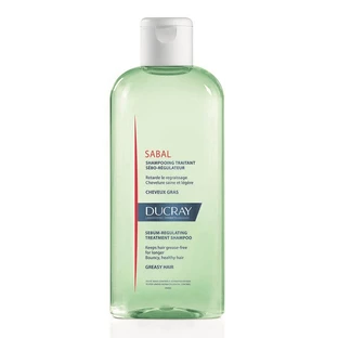 Champú de tratamiento seborregulador para cabellos grasos Sabal, 200 ml, Ducray