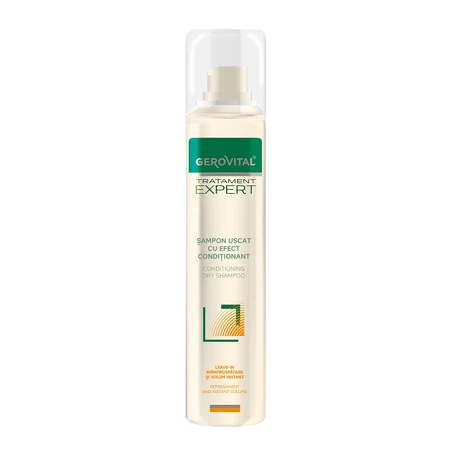 Shampooing sec avec effet revitalisant Gerovital Tratament Expert, 200 ml, Farmec