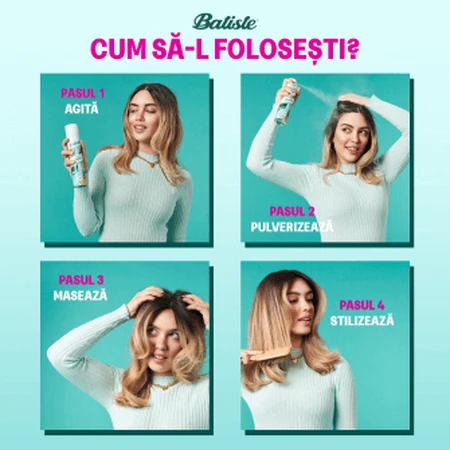 Champú seco Cabello Oscuro, 200 ml, Batiste