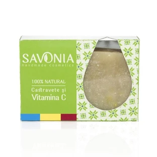 Jabón con pepino y vitamina C, 90 g, Savonia