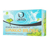 Jabón con extracto de ginkgo biloba, 100 g, Ortos