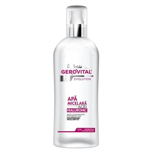 Agua micelar con ácido hialurónico Gerovital H3 Evolution, 150 ml, Farmec