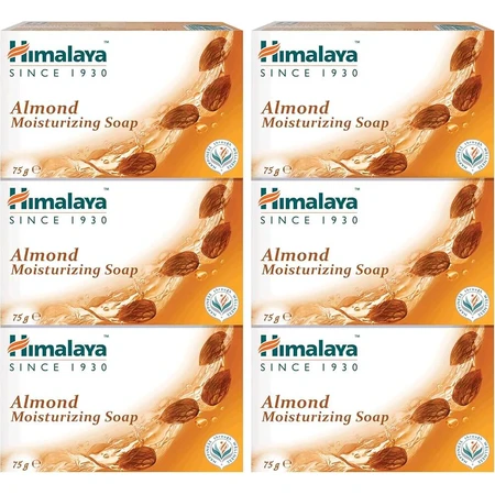 Moisturizing Soap with Almond, 75 g, Himalaya