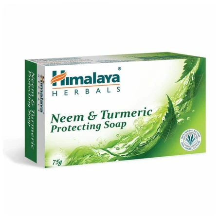 Protective Soap with Neem and Indian Saffron, 75 g, Himalaya