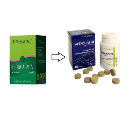 Sedocalm V, 40 Tabletten, Plantavorel