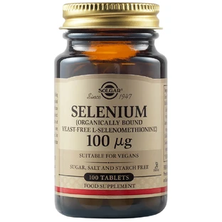 Selenium 100mcg, 100 tablets, Solgar