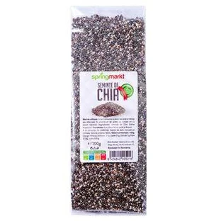 Chia seeds, 100 g, Spring Markt