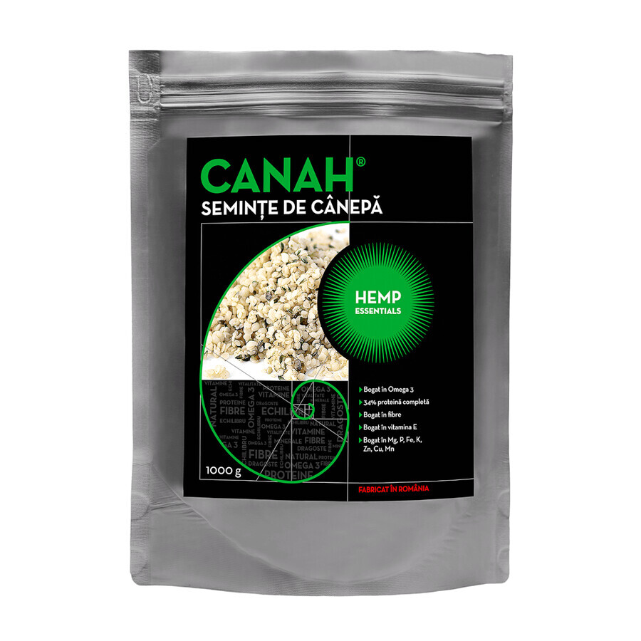 Geschälte Canepa-Samen, 1 kg, Canah